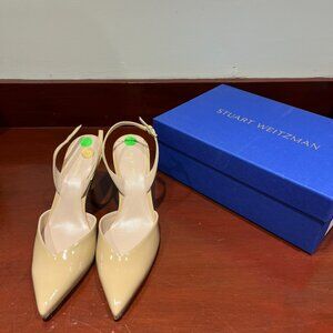 SLEEK BAMBINA ANILINE Heels Women's 9 Size